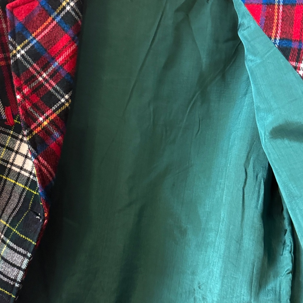 Sandy Starkman Preppy Colorful Plaid Blazer🔥 - Picture 11 of 16